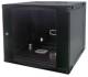 INTELLINET 48.3cm 19inch Wallmount Cabinet 12U Double Section hxwxd 593x 540x 600 flatpack black