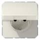 JUNG CD1520BFKL SCHUKO socket m.Klappd.16A 250V CD white