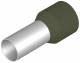 Weidmüller ferrule 50 mm ² olive, H50/36 OLIVE L = 20mm with plastic collar