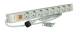 Allnet 620251-13 48,3 cm ( 19 Zoll ) Steckdosenleiste, 8xDosen(CEE7)->Kaltgeräte(Steck