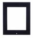 2N Telecommunications 9155011B 2N accessories EntryCom IP Verso zbh. Front panel for flush-mounted frame (1 module) (black)