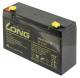 Bleiakku KUNG LONG ''WP10-15,2 cm ( 6 Zoll ) 6V/10Ah, 151x50x100mm, 1,99kg
