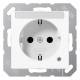 Jung A 1520 BFNAKO WW SCHUKO socket 16A 250V contact protection SF
