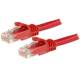 Startech.com N6PATC1MRD 1m Red Snagless Cat6 UTP Patchkabel - ETL verified