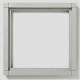 Siedle KR 611-2/2-0 SM Kombirahmen Alu 4Module Silber 116829