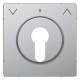 Merten MEG3883-6036 central plate roller shutter touch-latch insert stainless steel
