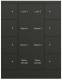 Busch Jaeger 2CKA006330A0070 BJ SB/U8.0.11-885 8f.Control element matt black