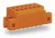 WAGO 739-338/001-000 terminal strip for circuit boards 0.08-1.5 sqmm orange
