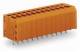 WAGO 739-339 terminal strip for circuit boards 0.08-1.5 sqmm orange