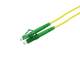 Equip 255907 Patchkabel LC/APC->LC/APC 20,00 m SM Simplex OS2 gelb