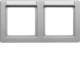 Berker 10226014 RA 2F WAAG M BSF Q1 Alu lack