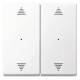Merten 619725 619 725 rocker f.Tastermodul 2x, Aufdr. Up / Down active white glossy Sys.M