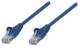 INTELLINET Patchkabel RJ45 U/UTP Cat5e 7.5m Hebelschutz blau