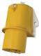 Mennekes 843 16A3P 4H110V Wandstecker TA IP44
