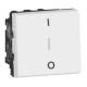 Legrand 077050L MSC Ausschalter 2-polig 10A SK 2M O/I Aufdruck bel. ultraweiß
