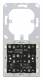 Jung 4094TSEM KNX push-button expansion module, Universal 4-fold
