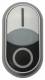 Moeller 284816 EATON M22-DDLF-WS-X1/X0 double push button illuminated flat 