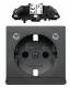Merten MEG2334-0414 LED expansion set for socket anthracite System M