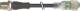 Murrelektronik 7000-40042-6350300 M12 Stecker 0° M12 Buchse 0° LED PUR 5x0,34 schwarz 3m