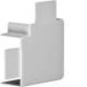 Hager LF3004557030 Flat angle hfr for LF/LFF 30x45 mm stone grey