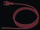 Bachmann 246.376 Zuleitung H07RN-F 2x1,0 5m rot 24G/AEH