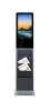 Allnet ALLSD210TFHRK3566A11 Standdisplay 21 inch 10Point-Touch with brochure holder PoE Android color Black