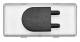 Merten 434794 Large text field tactile. Symbol with label socket clear