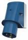 Mennekes 332 16A3P 6H230V Wandstecker IP44