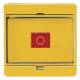 Jung 561GLGE Cover with glass yellow, red rocker 561 GL GE Series ST 550