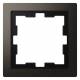 Merten MEG4010-6552 D-Life metal frame 1-fold mocha metallic