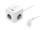 Equip Steckdosenwürfel 3xSchuko/2XUSB-C/1XUSB-A->St.90° ÜSS