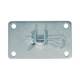 KN 212112 Nienhaus motor bearing rectangle 80x54x3 mm