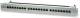 INTELLINET 720014 24-Port Cat6 Patchpanel, geschirmt FTP, 1 HE, Klemmleisten mit 90 Grad abgewinkelten Kabeleinführungen