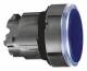 Schneider Electric ZB4BW367 Schneider front element flat blue for illuminated printing. BA9s D22 without detent