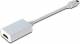 Digitus AK-340404-001-W ASSMANN DisplayPort adapter cable mini DP-HDMI type A 0.15m white