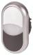 Moeller 216704 EATON M22-DDL-WS Doppeldrucktaste beleuchtet blanko 