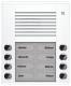TCS PES08-WS/04 Audio outdoor station PES 8 buttons 2-row AP white