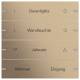 GIRA 503438 rocker set 4f individual touch sensor 4 TS4 bronze