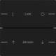 GIRA 5762005 rocker set 2f individual buttons