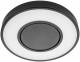 SG Leuchten 214000 SG SGLI CIRCULUS matt sw 17W LED dimbar 2700K Deckenaufbauleuchte