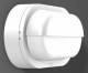 RZB 582066.002.1 Alu-Lux oval, 12 W, 288 lm, Wandleuchten, L 258 B 148 H 92