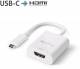 PureLink IS180 USB-C to HDMI Adapt 4K60 iSeries white 0.10m