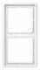 Jung LS982WW Frame 2-fold, LS 982 WW alpine white
