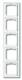 Busch Jaeger 2CKA001754A4239 BJ 1725-184K Rahmen 5f future linear studioweiss