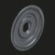 Kaiser 1083-05 edge recesser D:68 mm MULTI4000 for flush socket installation