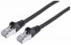 INTELLINET 736022 Premium Netzwerkkabel, Cat6, S/FTP 100% Kupfer, Cat6-zertifiziert, LS0H, RJ45-Stecker/RJ45-Stecker, 30,0 m, schwarz