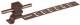 Dehn + Soehne 204147 Our concern Dachleitungsh. Cu-K brown , H = 16mm