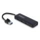 Startech.com H5A4A-USB-HUB 4-Port USB-A Hub 5Gbps USB-Busbetrieben Mini USB Hub Multi-Port USB-Splitter Desktop USB 3.0 Hub
