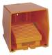 Schneider Electric XPER311 footswitch, orange, 
