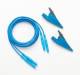 Beha 5020006 17XX-TL 2M BLUE NON-STACKABLE PLUG und 2x Alligator Clips 